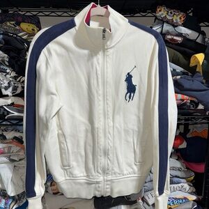 Vintage Polo By Ralph Lauren Big Pony Track Jacket Size Small
